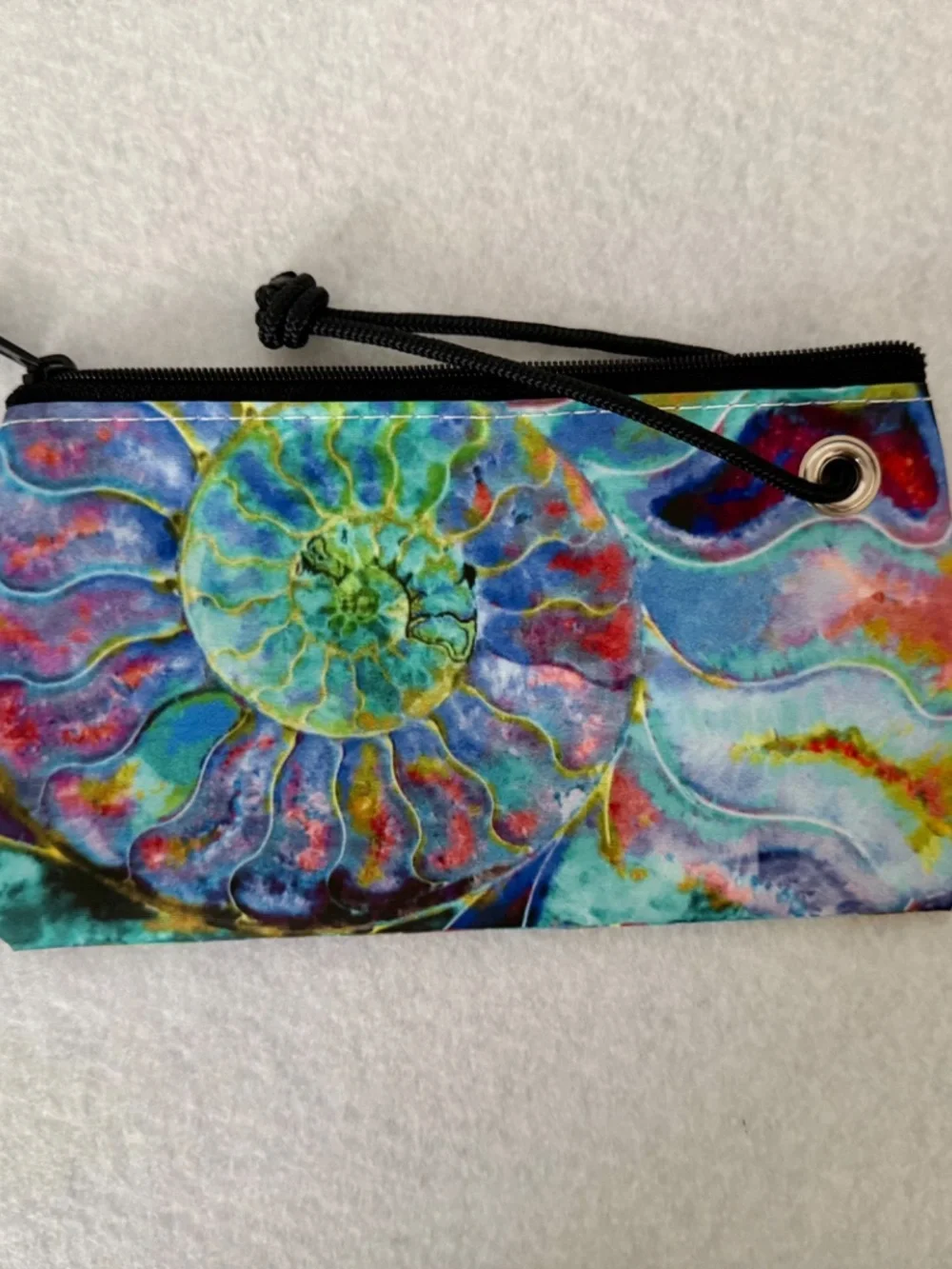NWOT Sea Bags Maine Colored Nautilus Wristlet